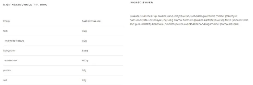 Hibiscus med Hindbær - regular cube 240 gr