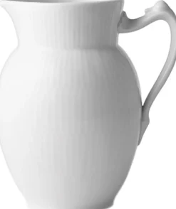 Hvid Riflet 38 cl. kande