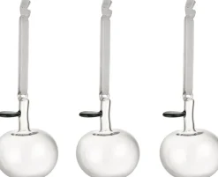 Iittala glas æble 3-pak klar