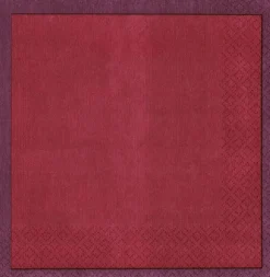 Iittala pap. serviet 33cm kirsebærrød