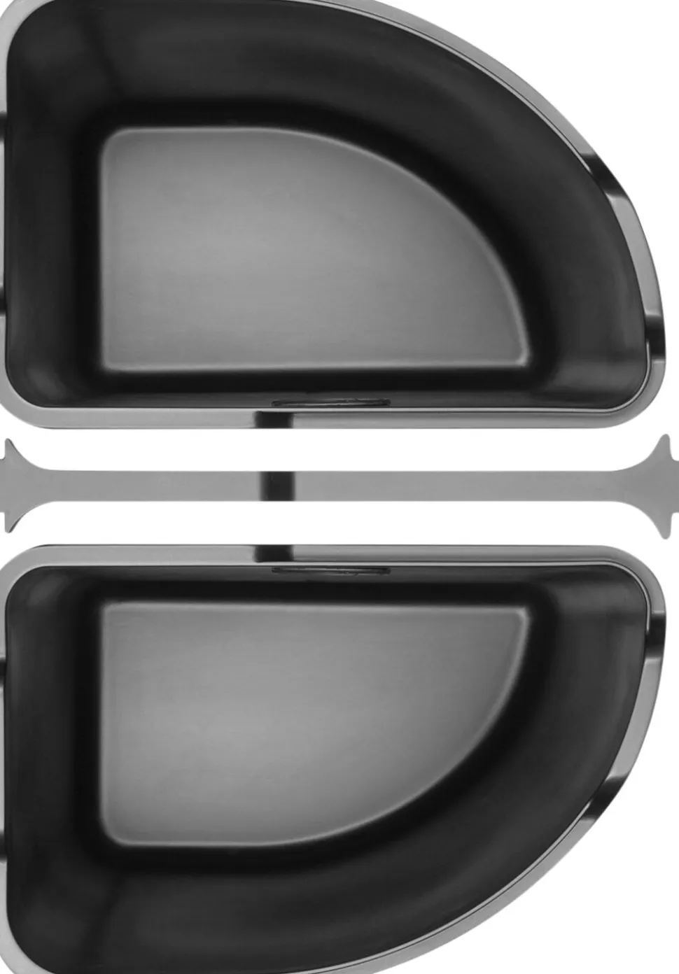 Indsats til Multi Collector Affaldssystem (2 stk. mat sort 12L)