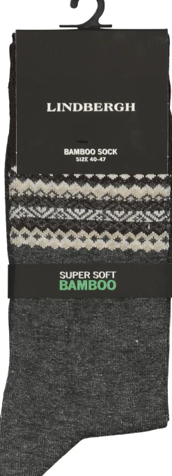 Jacquard bamboo sock