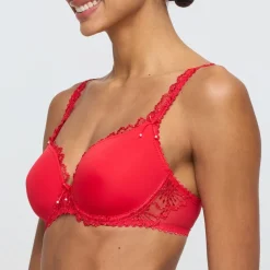 Jane hjerteformet bh med vattering