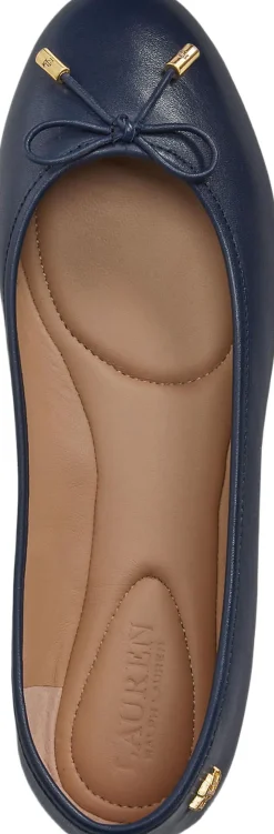 Jayna Nappa Leather Flat