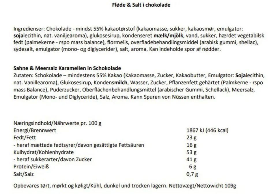 Karamelkugler: Fløde & Salt i mørk chokolade elegance