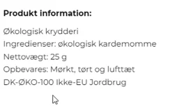 Kardemomme, hel, grøn