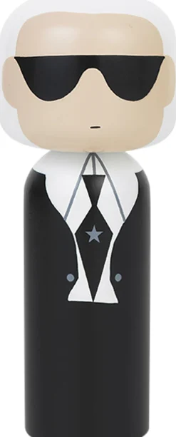 KARL håndmalet Kokeshi