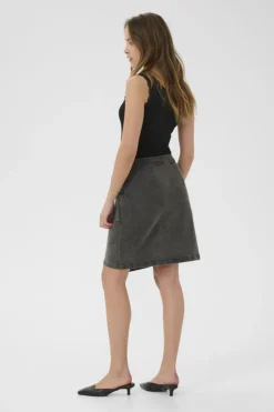 KAzina Wrap Denim Skirt