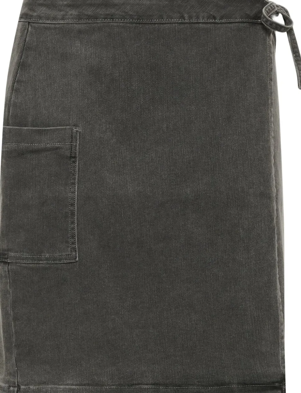 KAzina Wrap Denim Skirt