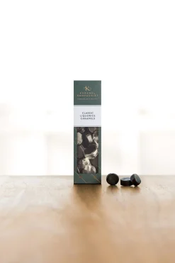 Klassisk lakrids elegance