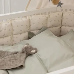 Klassisk sengetøj, baby, mist green