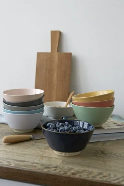 Knabstrup Colorit, skål, rosa, Ø14 cm