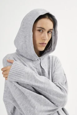 Knit lounge over size hoodie - Hele
