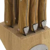 Knive oliventræ, 6stk Laguiole