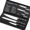 Knivsæt Licorne 3 dele Stål/Sort