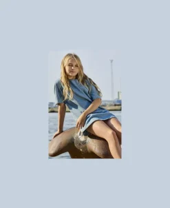 KOGBARBARA SS DNM DRESS AZG