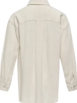 KOGSIESTA L/S LINEN BLEND OVS SHIRT