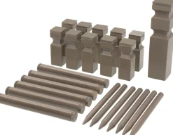 Kongespil Grå/Brun Gummitræ