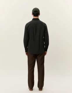 Konrad Melange Striped Shirt