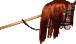 KÆPHEST. COCO, RØDBRUN/HV