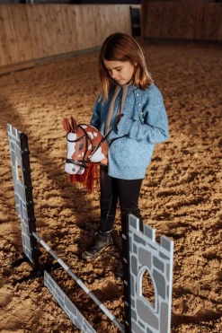 KÆPHEST. COCO, RØDBRUN/HV