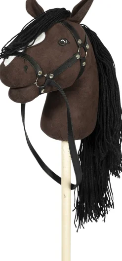 KÆPHEST M/ÅBEN MUND, BRUN