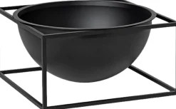 Kubus Bowl centerpiece, Large, Blac