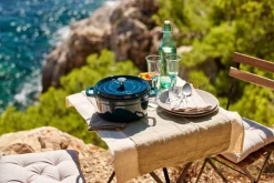 La Cocotte Cocotte 28 cm / 6,75 l, Rund, La-Mer-Turkis-Blågr