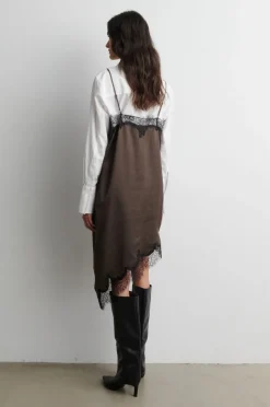 Lacia Contrast Mini Dress