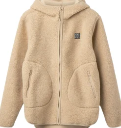 Langli Pile fleecejakke m. hætte