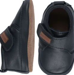 Leather Slippers with velcro