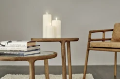 LED Pillar Candle - Nordic White - 7,8 x 20 cm