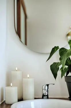 LED Taper Candle - twin pack - Nordic White - 2,3 x 20 cm