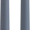 LED taper candle, Hazy blue, Smooth, 2,3x32 cm / 2-pack