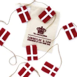 Lille flagranke med Dannebrogsflag