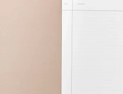 Lille notesbog, røde striber