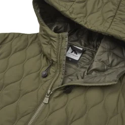 Line Hood Quilt jakke