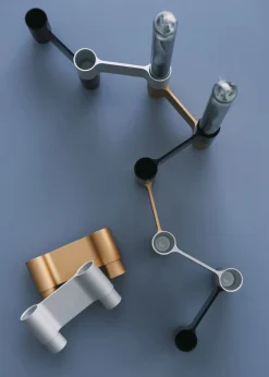 LINK, CANDLE HOLDER, BLACK ANODIZED, 11060B