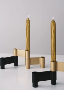 LINK, CANDLE HOLDER, BLACK ANODIZED, 11060B