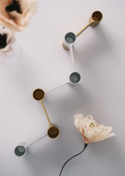 LINK, CANDLE HOLDER, POLISHED ALUMINIUM, 11060P