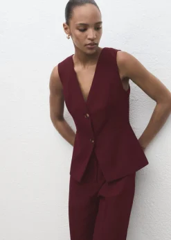 Long suit-style jumpsuit