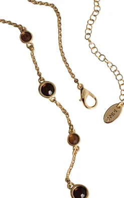 Long triple necklace