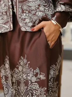 Lunet Paisley Border Pants