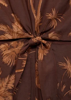 Lyocell jumpsuit with cut-out and k