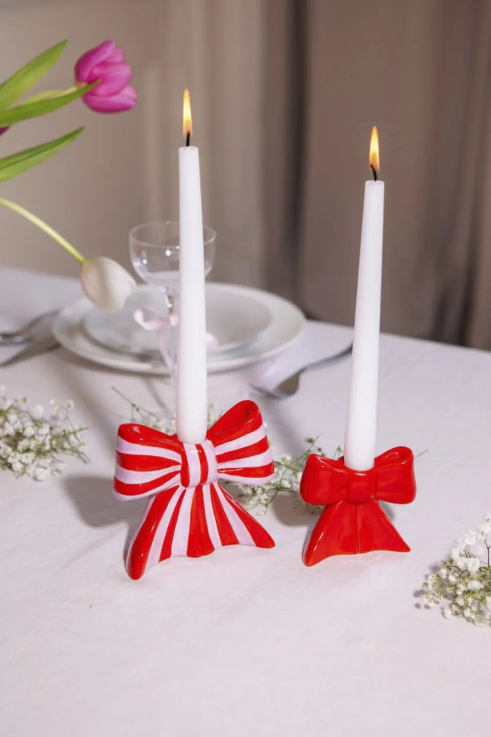 Lysestage - Bow – Large