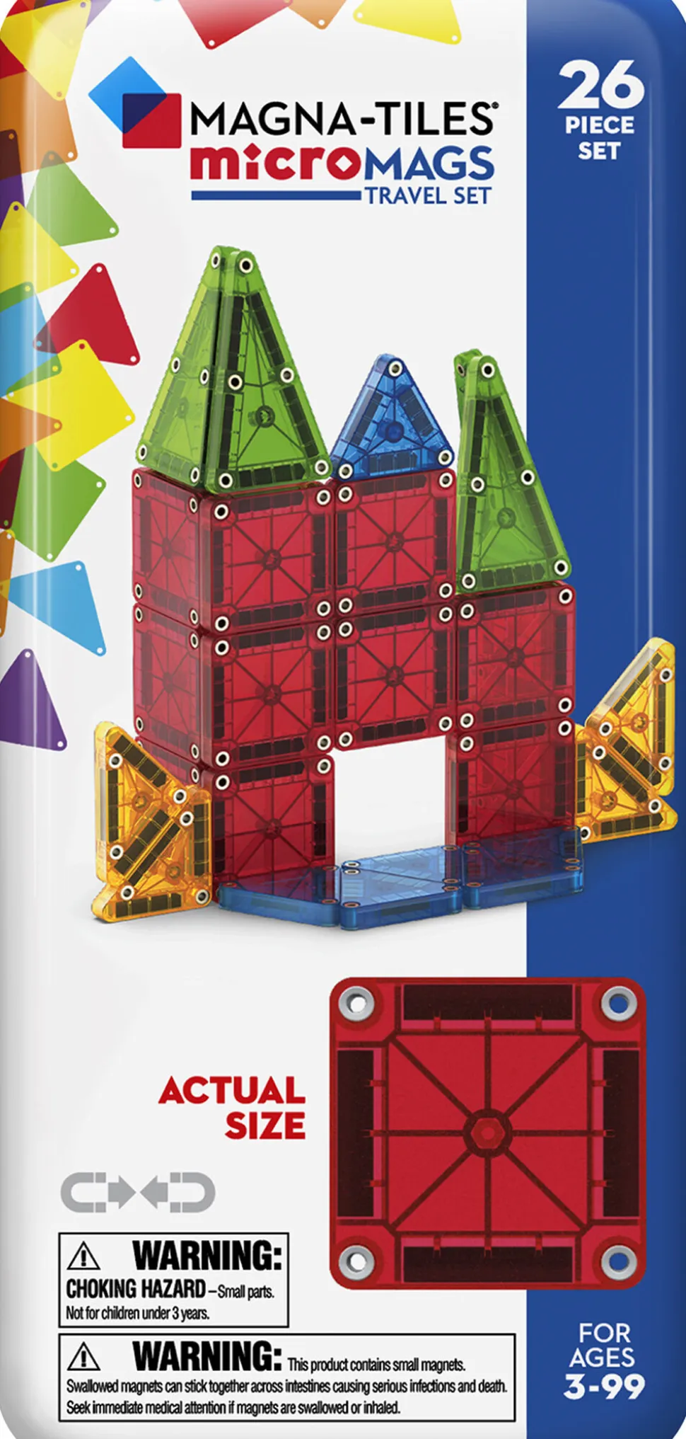 MAGNA-TILES microMAGS Tra