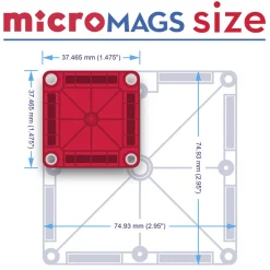MAGNA-TILES microMAGS Tra