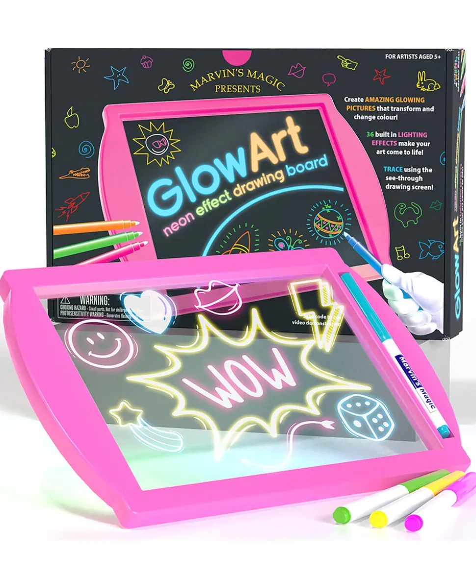 Marvins Magic - Glow Art - Pink
