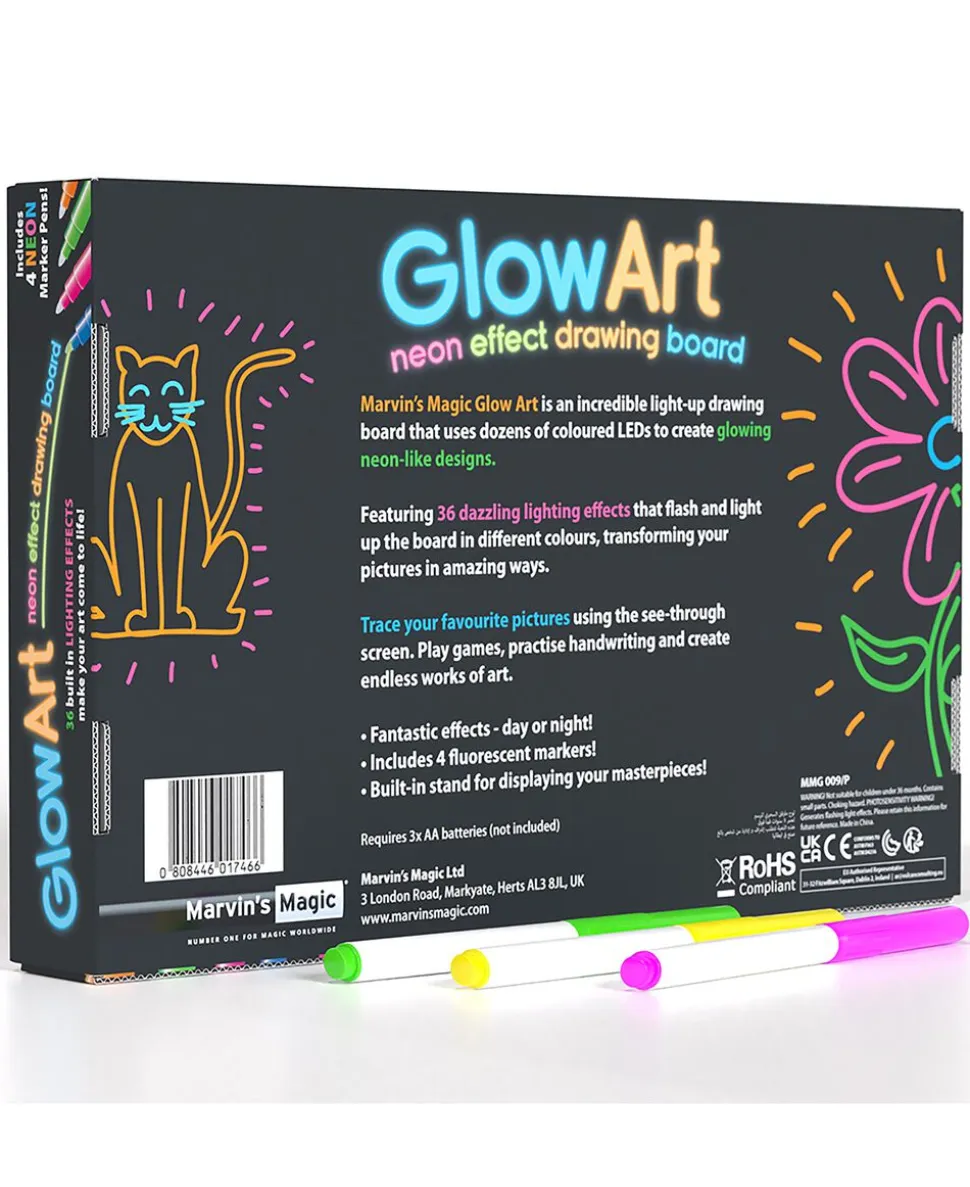 Marvins Magic - Glow Art - Pink