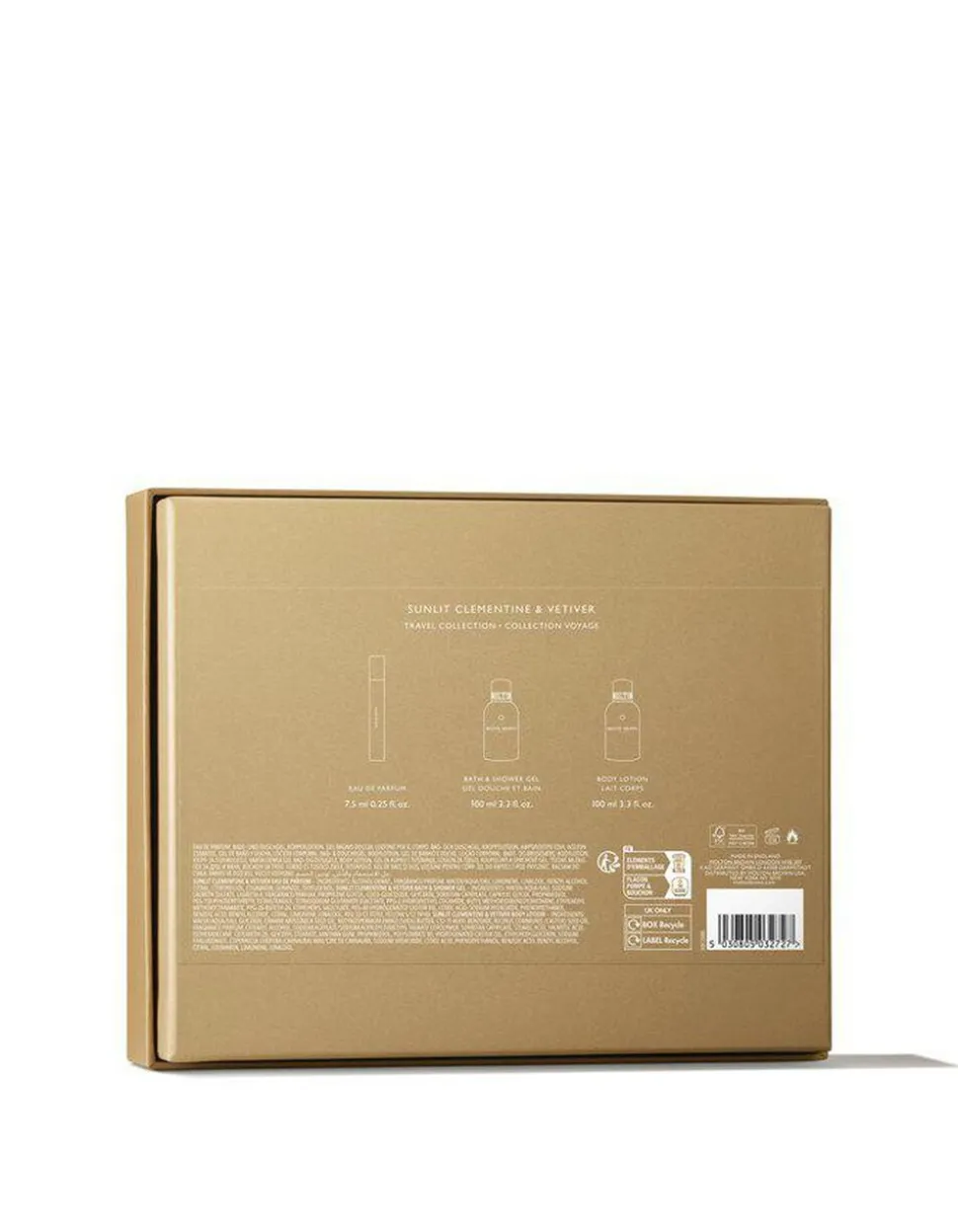 MB XMAS Clementine&Vetiver Travel Set